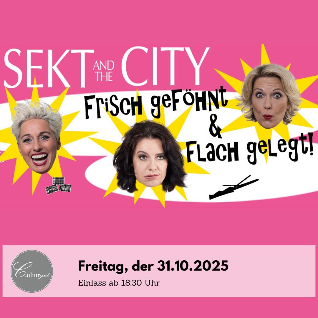 Sekt and the City -  frisch geföhnt und flachgelegt