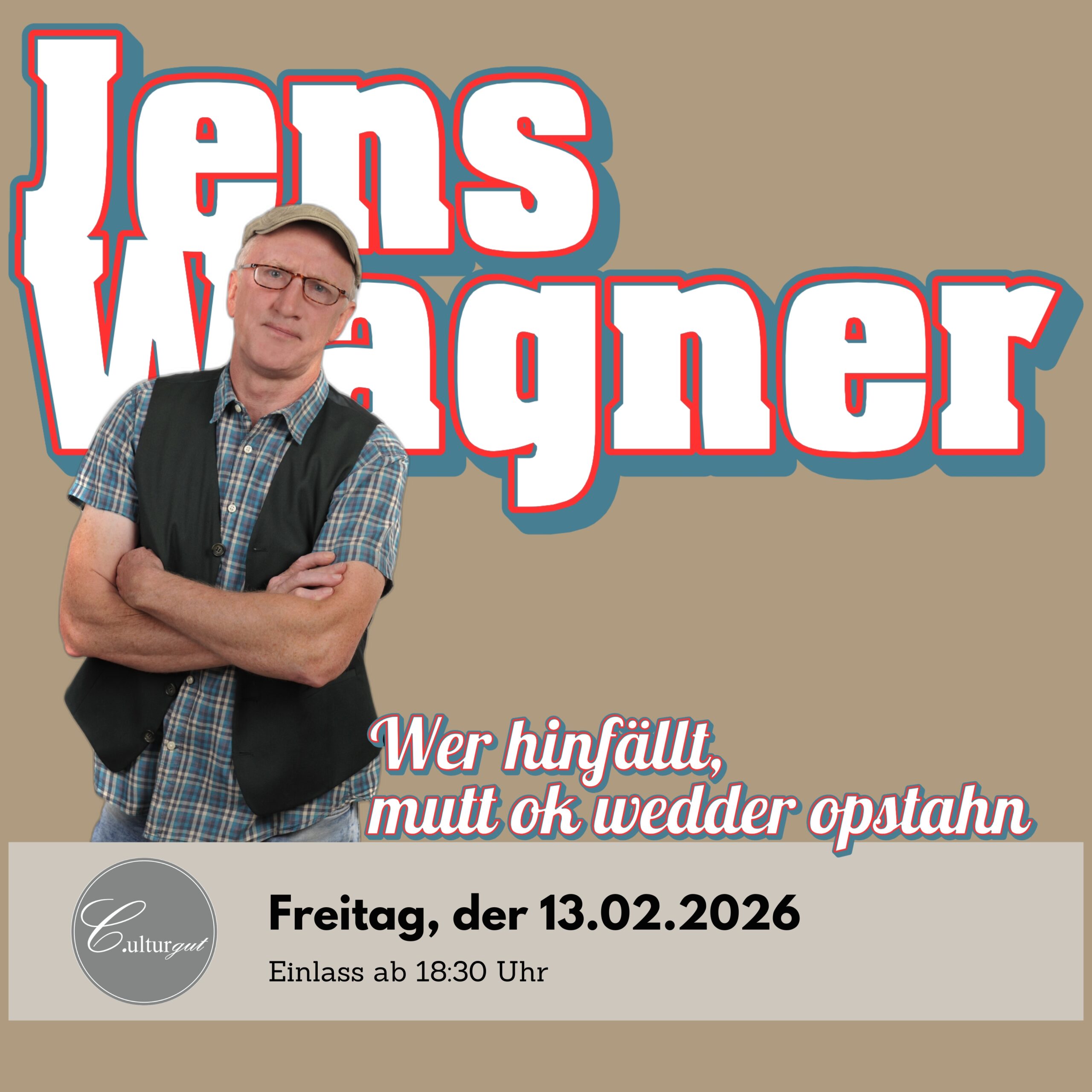Jens Wagner - Wer hinfällt, mutt ok wedder opstahn