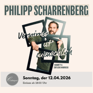 Philipp Scharrenberg - "Verwirren ist menschlich"