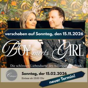 BOY meets GIRL - Die schönsten Liebes-Duette des American Songbook