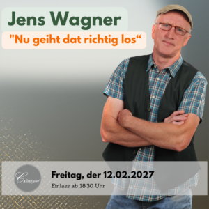 Jens Wagner "Nu geiht dat richtig los“